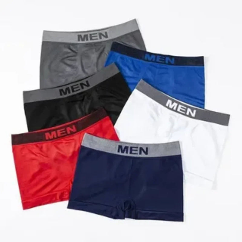 Moda Íntima Masculina - Kit Cueca Boxer Cor Sortida