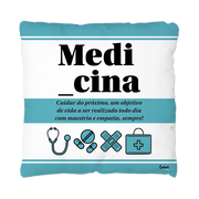 Almofada Quadrada Profissões - Medicina