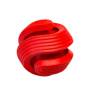 Spinball: Bola Interativa com Compartimentos para Petiscos - Estímulo Mental para Cães
