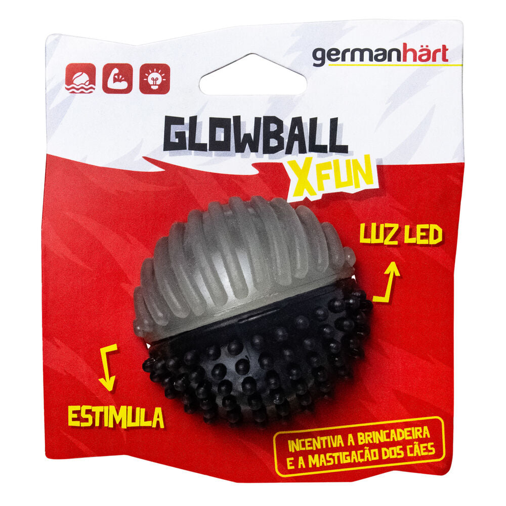 Glowball: Bola com LED para Pet, Ideal para Noite e Brincadeiras Aquáticas