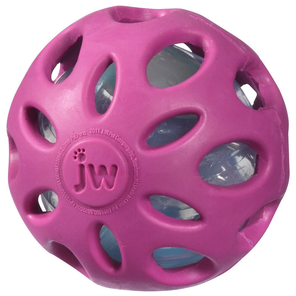 Bola Crackle Ball LG Roxa para Cães Grande Porte com Aroma Baunilha