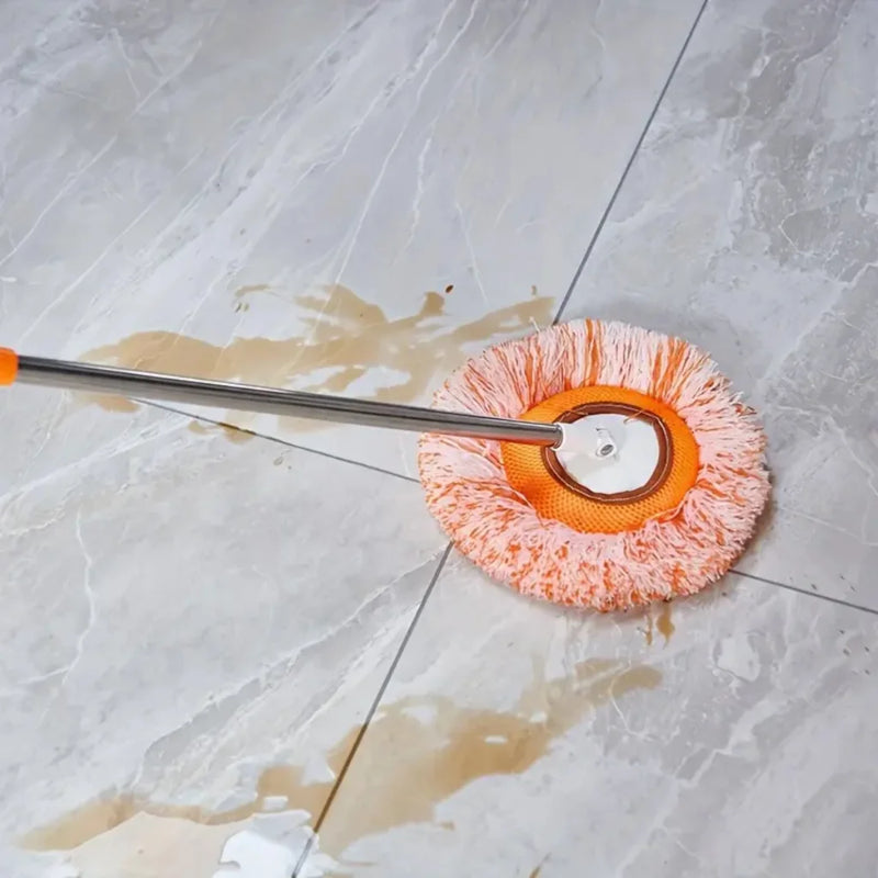 Mop Giratório Flexível para Limpeza de Tetos, Paredes, Azulejos e Janelas – Uso a Seco e Úmido