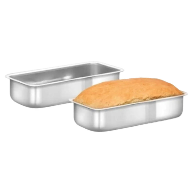Kit com 2 Formas de Torta, Pão e Bolo