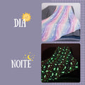 Cobertor Luminoso que Brilha no Escuro – Formatos de Navio e Diversos Desenhos