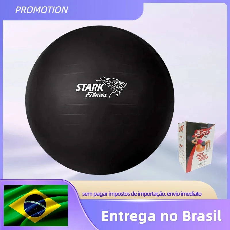 Bola de Exercícios Profissional Antiderrapante – PVC Atóxico | Suporte até 150 kg