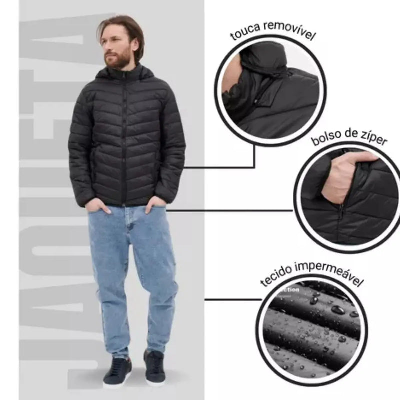 Casaco Bobojaco Wind Cut Puffer