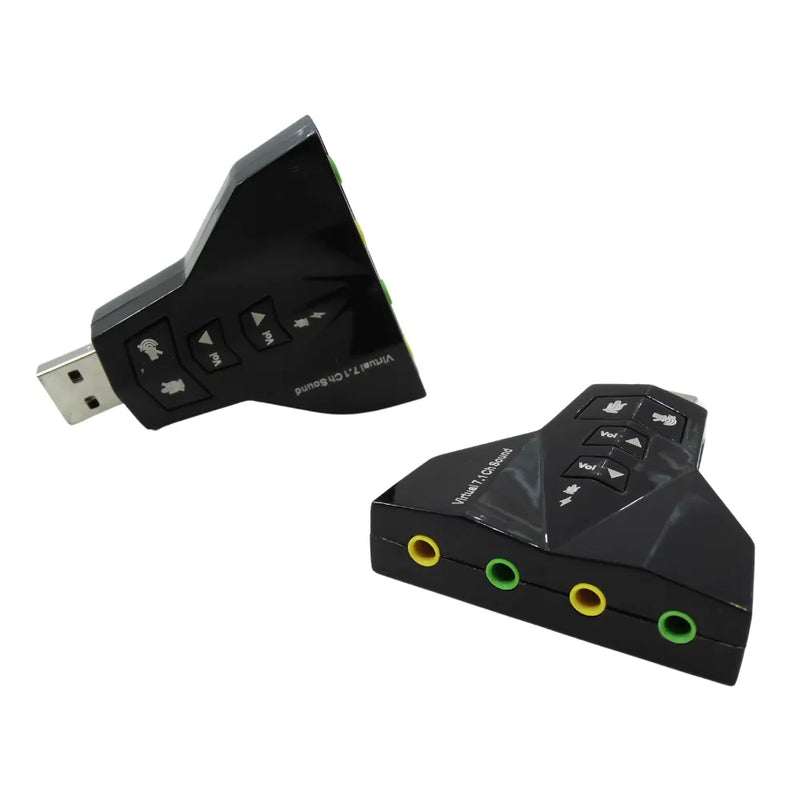 Adaptador de Som USB Externo 3D 7.1 – Modelo T1