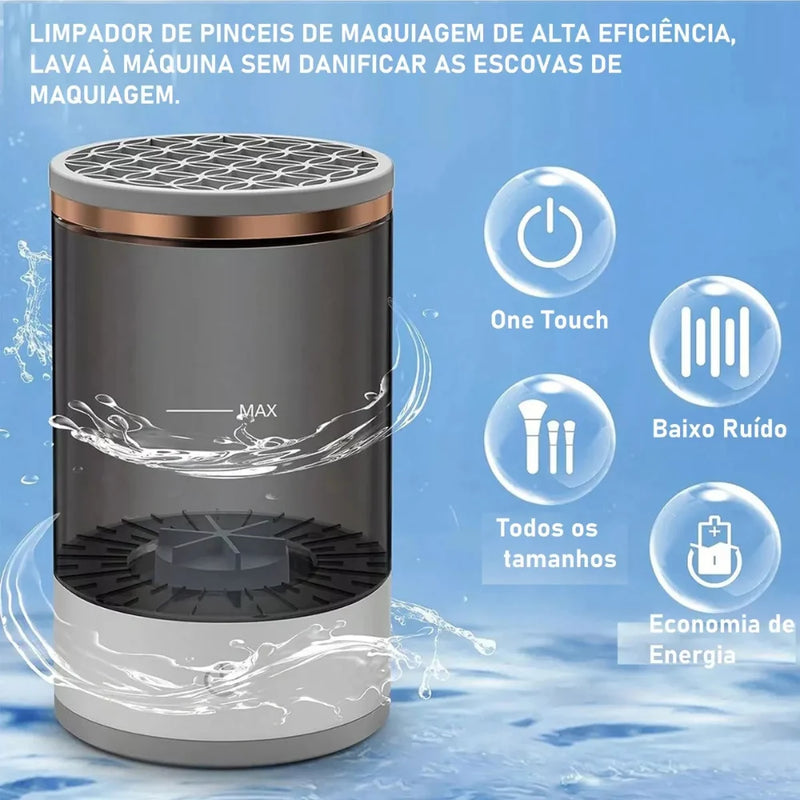 Limpador de Pincel Eletrico USB