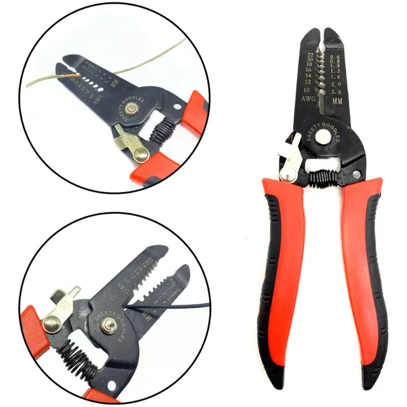 Alicate de Precisão 7” (2,6mm 0.06) – Ferramenta Profissional para Reparos e Instalações Elétricas