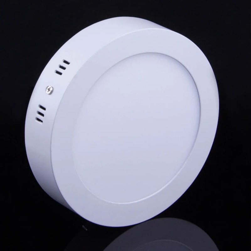 Painel Plafon LED 12W Redondo Sobrepor 17cm, Bivolt, 6500K Branco Frio, Avant