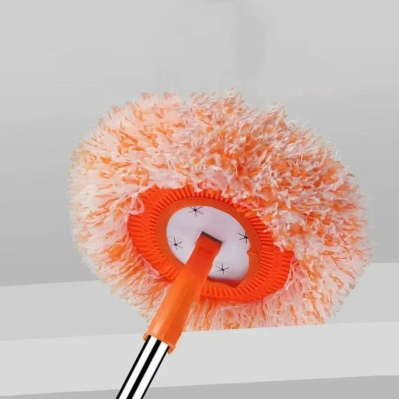 Mop Giratório Flexível para Limpeza de Tetos, Paredes, Azulejos e Janelas – Uso a Seco e Úmido