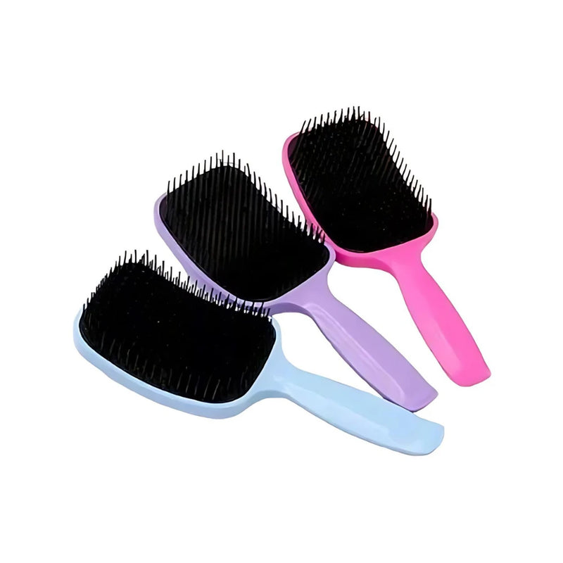 Escova Raquete Orelinha Desembaraçadora De Cabelo Anti Frizz - Para Todos Os Tipos De Cabelos, Não quebra O Cabelo