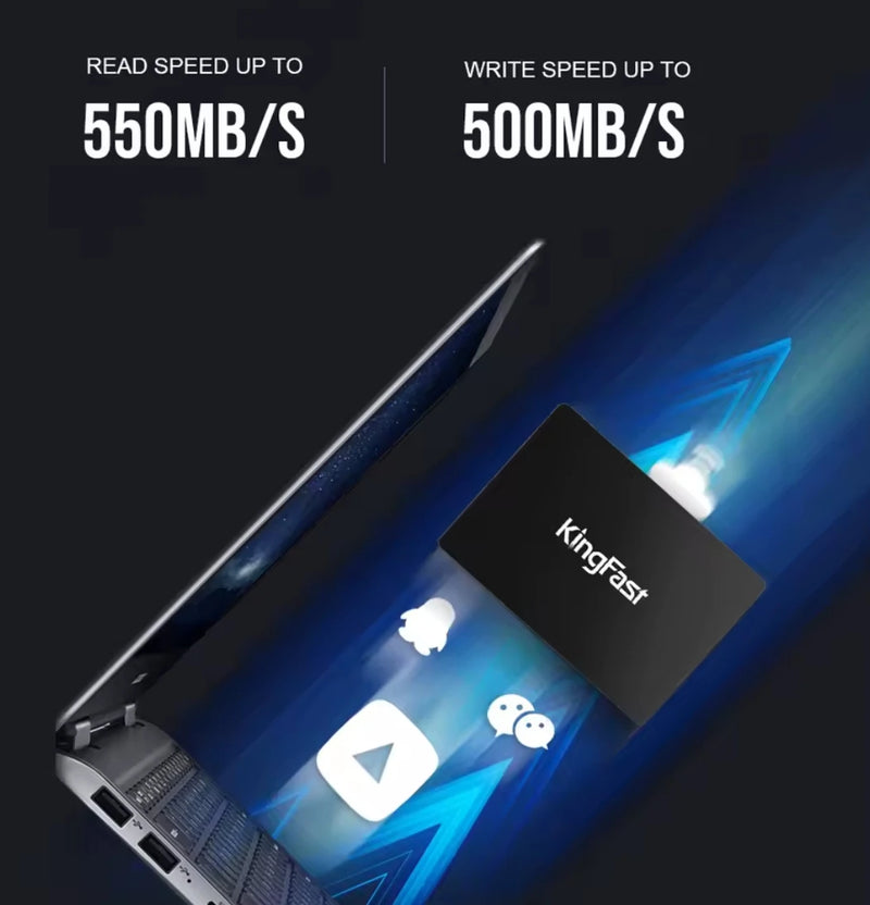 SSD SATA III 120GB 240GB 512GB 1TB KINGFAST