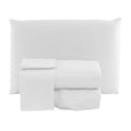 Lençol de Microfibra com Elástico para Cama (Queen e Solteiro) – Cores Variadas
