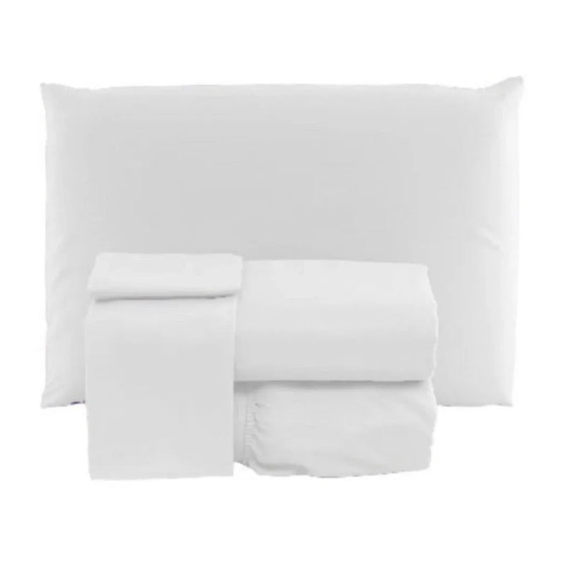 Lençol de Microfibra com Elástico para Cama (Queen e Solteiro) – Cores Variadas