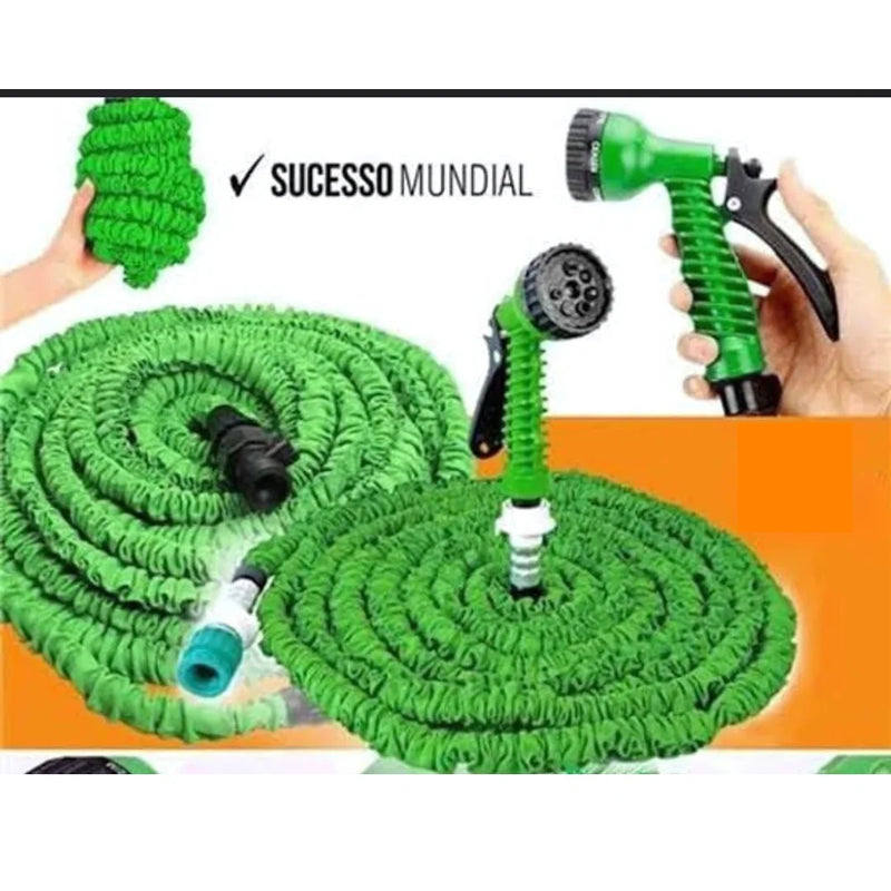 Mangueira Mágica de Jardim Flexível e Retrátil – 15 Metros