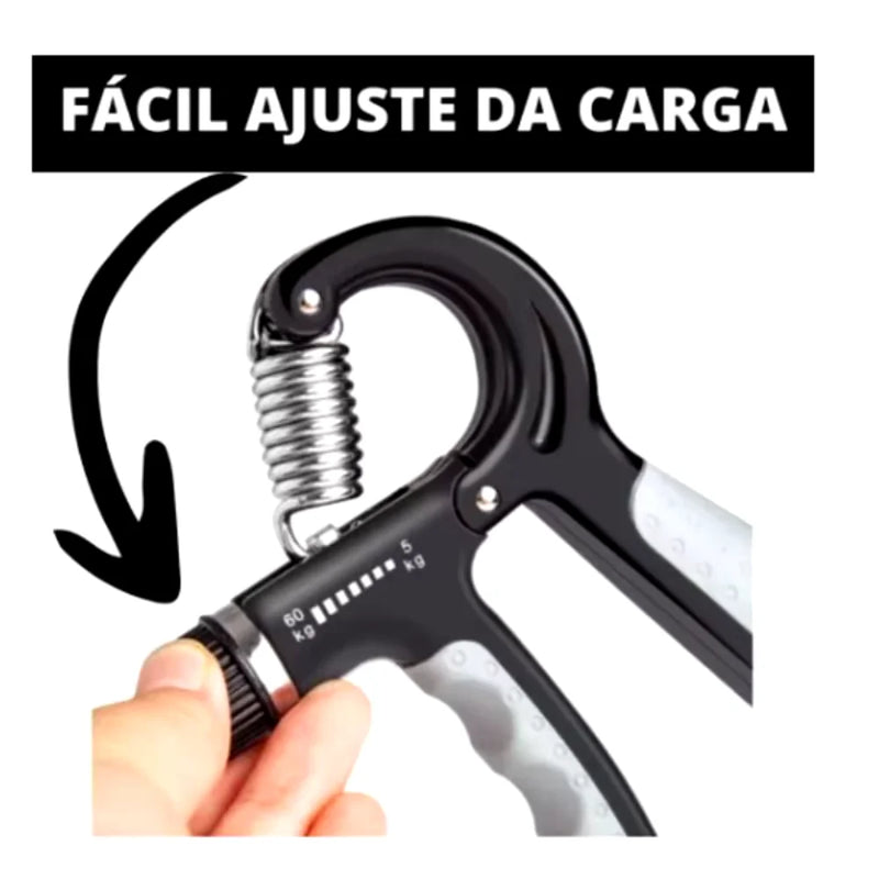 Hand Grip Treinador de Músculos das Mãos e Flexores do Antebraço com Mola Ajustável