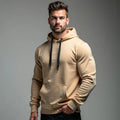 Blusa Kangaroo Moletom, Modelo Reto, em Algodão Flanelado, GuGi, com Bolso Frontal, Hoodie Ajustável, Moda MLT01-LISO