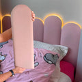 Cabeceira Decorativa Modulável Nuvem para Cama de Solteiro/Casal - 1 Módulo