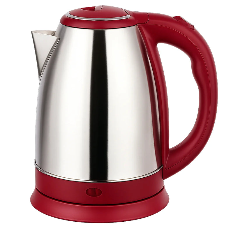 Chaleira Elétrica Inox 1.8L 1100W – 110V ou 220V (Colorida)