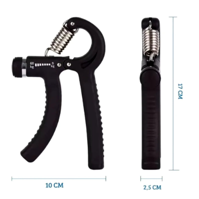 Hand Grip Treinador de Músculos das Mãos e Flexores do Antebraço com Mola Ajustável
