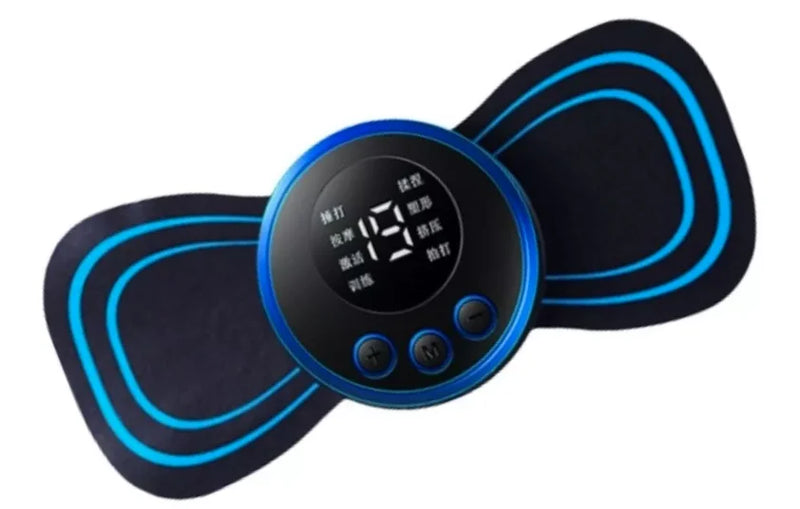Mini Massageador Portátil EMS Elétrico para Estimulação do Pescoço – Alívio da Dor Muscular Cervical – Neverdie Store