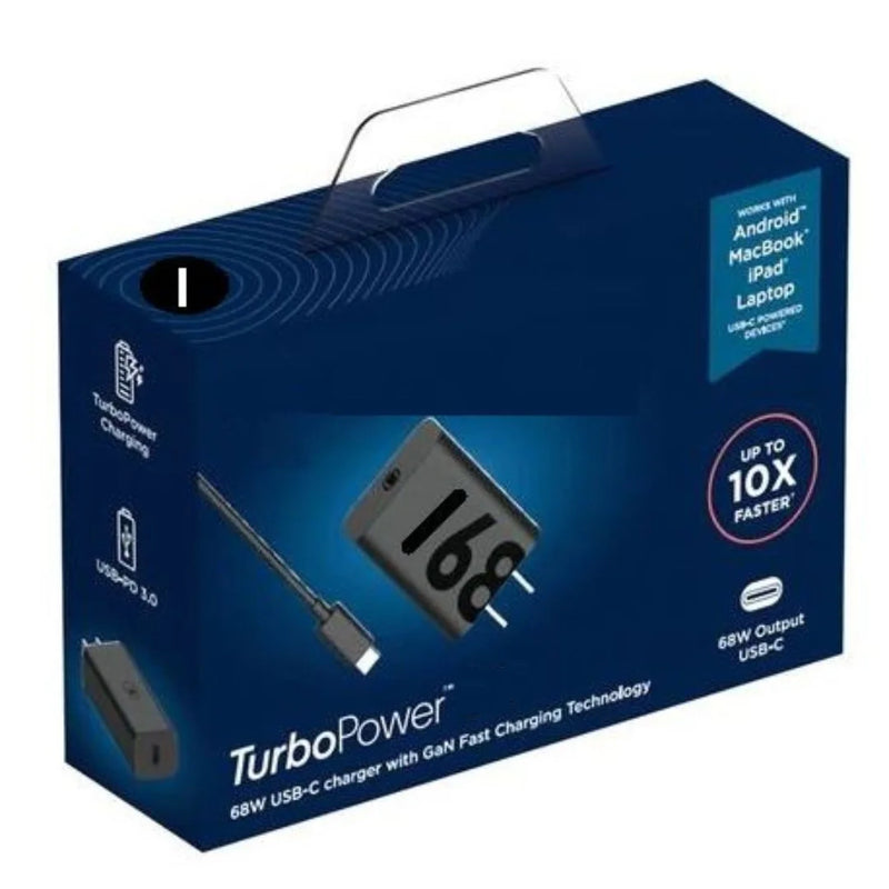 Carregador Super Rápido Turbo Duo 168w 68w 50w Tipo C Com Cabo Tipo C Tipo C