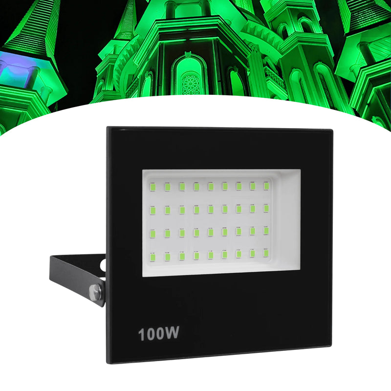Refletor de LED 100W Holofote Bivolt à Prova d'Água Luz Branca Forte