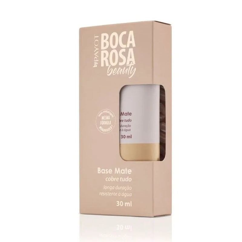 Base Boca Rosa Beauty by Payot – Matte Alta Cobertura Cor 03 Francisca – 30ml