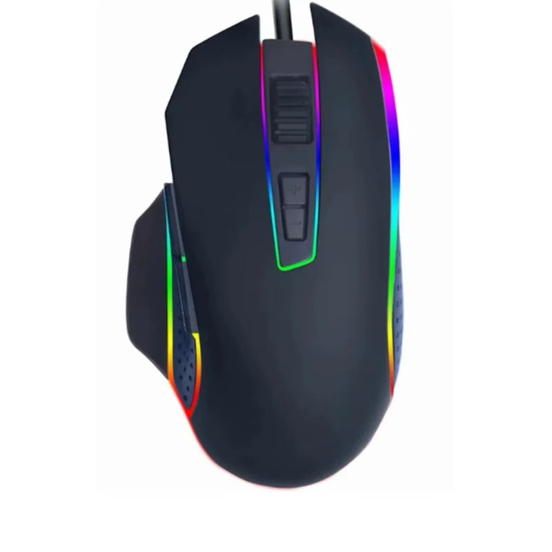 Wired RGB Led Mouse Gamer With Side Buttons 4800DPI To Play Gamming Mouse Mouse PC Ergonomic Computer Gamer