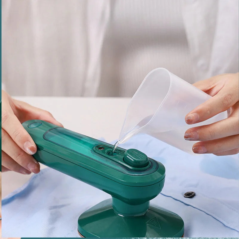 Ferro Elétrico a Vapor de Viagem Mini Portátil – Leve, Compacto e Cabe na Bolsa