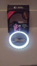 Ring Light para celular com carregamento usb fácil uso