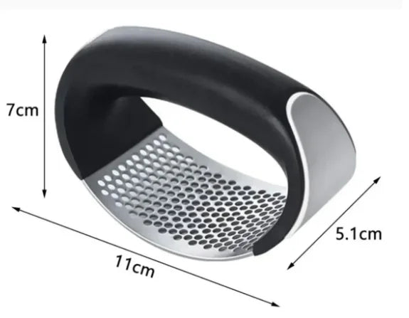 Manual Inox Triturador de Alho Espremedor de Alho para Cozinha