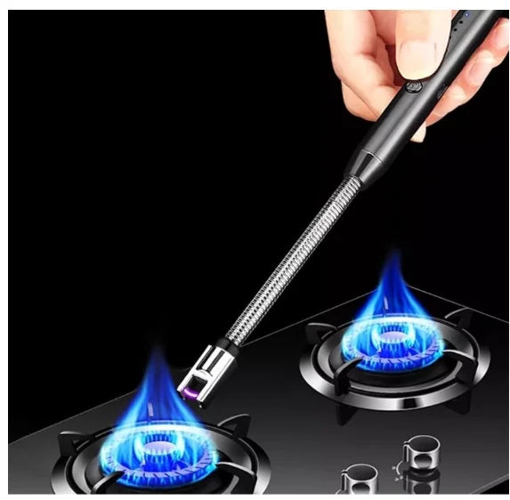Isqueiro Eletrônico Recarregável USB para Churrasqueira – Neverdie Store