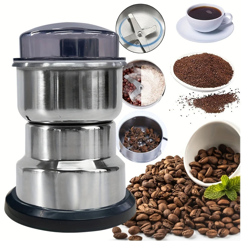 Moedor Elétrico de Café DAFUSHOP para Grãos e Sementes, Automático, Gourmet, Profissional, Aço Inoxidável, 110V