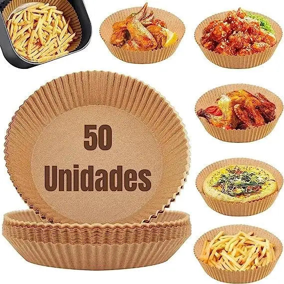 Forma Assadeira Para Fritadeira Air Fryer Em Silicone Flexível Lavável