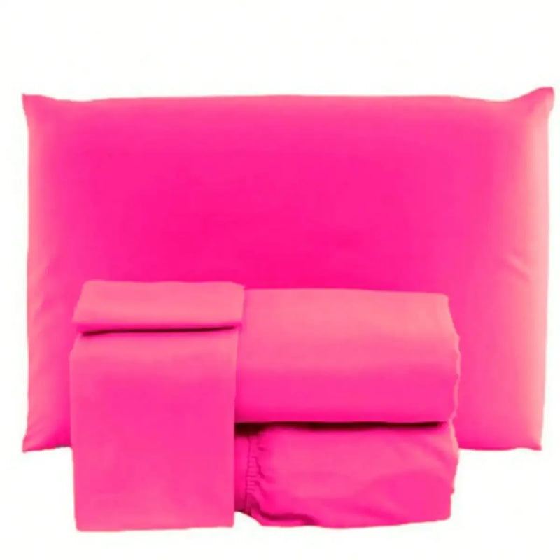 Lençol de Microfibra com Elástico para Cama (Queen e Solteiro) – Cores Variadas