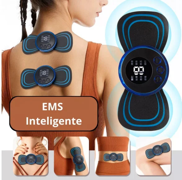 Mini Massageador Portátil EMS Elétrico para Estimulação do Pescoço – Alívio da Dor Muscular Cervical – Neverdie Store