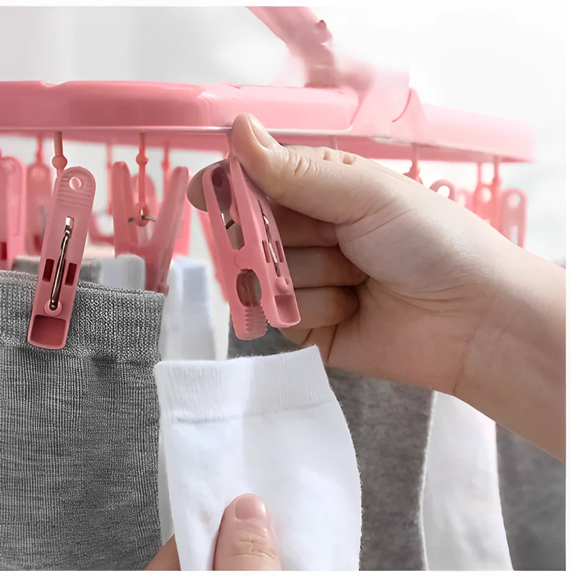 Varal para Calcinhas e Roupas Íntimas com 32 Prendedores Reforçados – Envio Imediato | Loja Neverdie