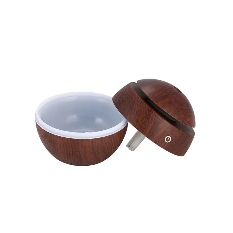 Difusor Aromatizador de Óleo Essencial, 7 Cores, Elétrico + Carregador USB