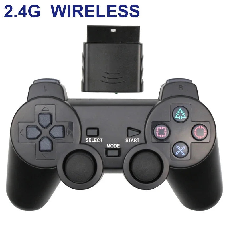 Controle Ps2 Sem Fio Analógico/Plug And Play