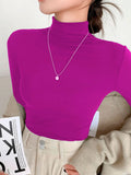 Blusa Feminina Manga Longa Casual Elegante para Trabalho