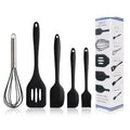Kit Culinario de Utensílios de Silicone 5 Peças Espátula /Pinça Pegador De Alimentos /Pincel /Fouet Fue envio a cor aletoria