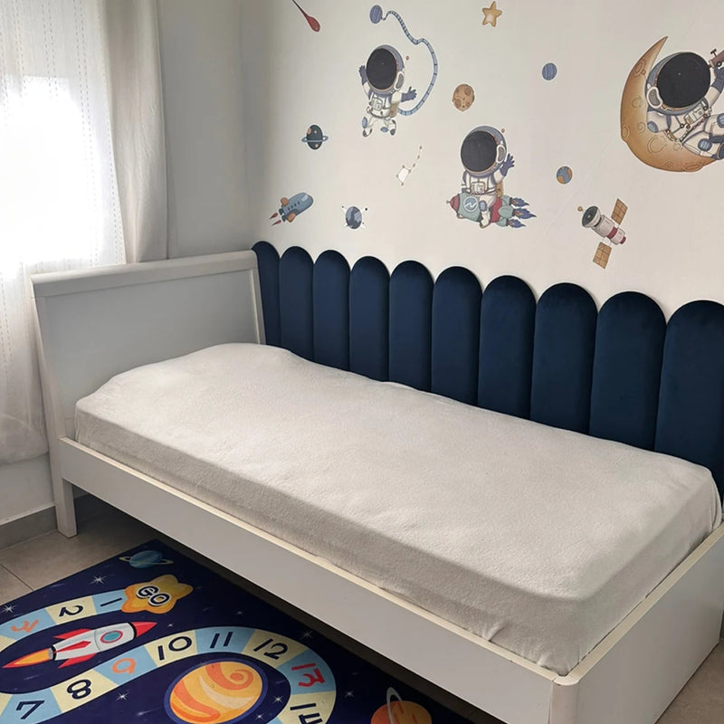 Cabeceira Decorativa Modulável Nuvem para Cama de Solteiro/Casal - 1 Módulo