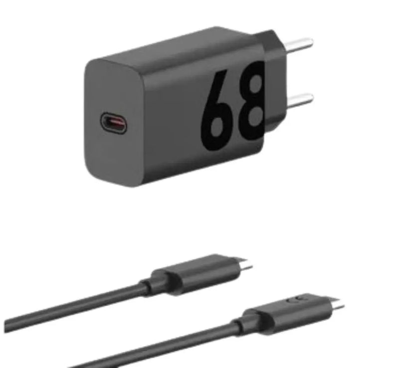 Carregador Super Rápido Turbo Duo 168w 68w 50w Tipo C Com Cabo Tipo C Tipo C