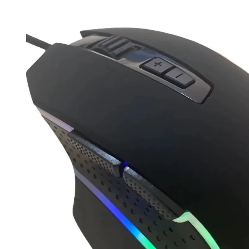 Wired RGB Led Mouse Gamer With Side Buttons 4800DPI To Play Gamming Mouse Mouse PC Ergonomic Computer Gamer
