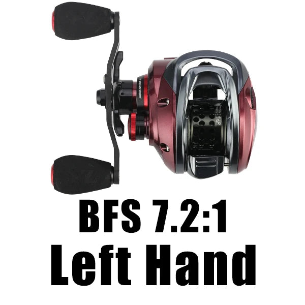 Carretilha SeaKnight RED FOX BFS – Bait Finesse System (BFS) Design Profissional, Leveza Extrema e Desempenho de Alta Precisão