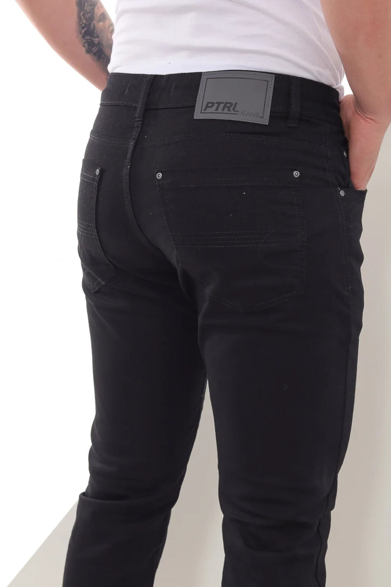 Jeans Skinny Masculino Preto