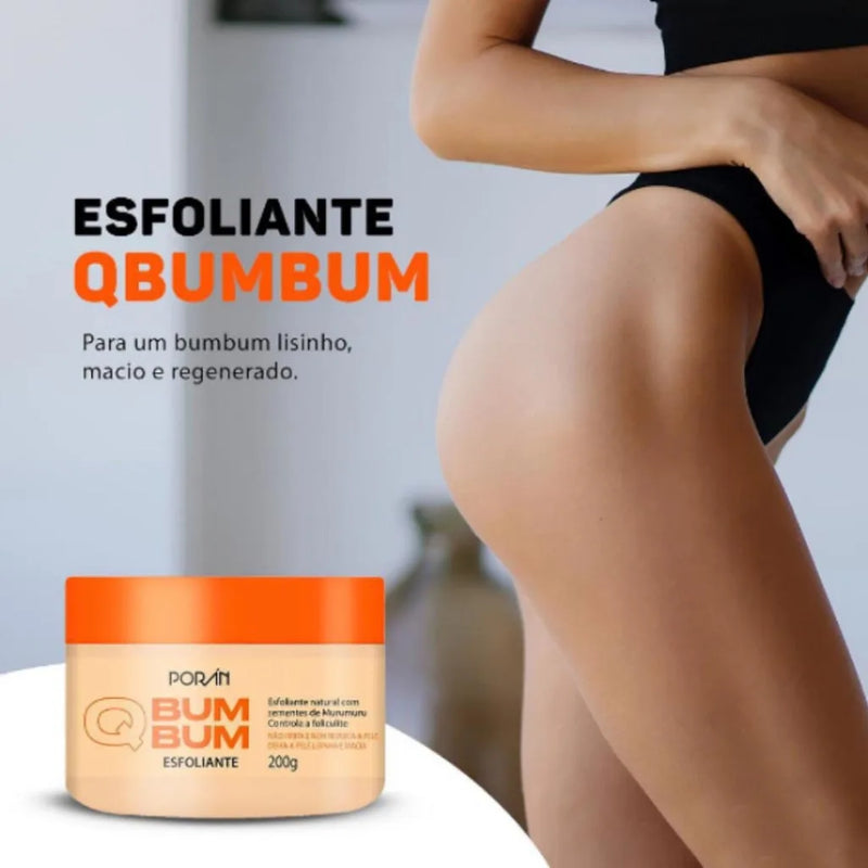 Esfoliante Natural Vegano – Q Bum Bum Porán