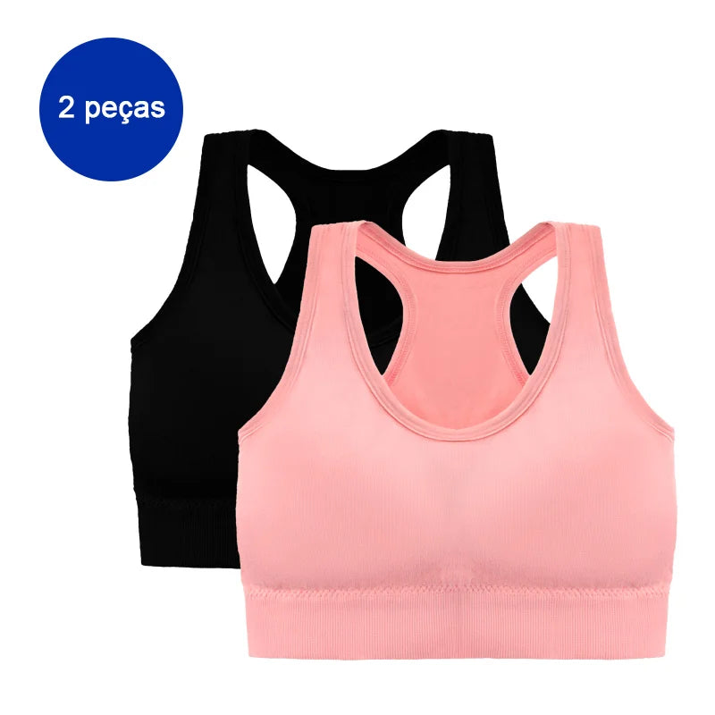 2 Peças de Tops Femininos para Academia, Tops Femininos, Sutiãs Femininos, Sutiãs Sexy, Sutiãs Esportivos, Academia, Sutiãs Femininos
